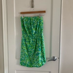 Lilly Pulitzer Tube Top Mini Dress